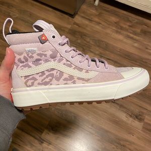 Vans Sk8 Hi MTE Orchid Ice Leopard Sneakers